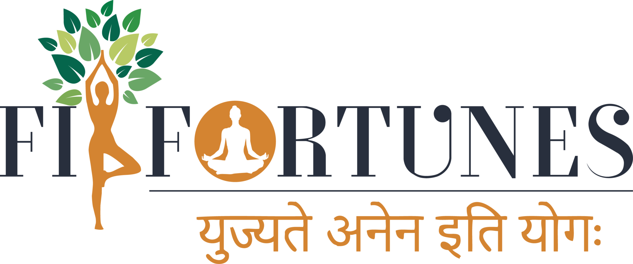 FitFortunes Yoga School logo