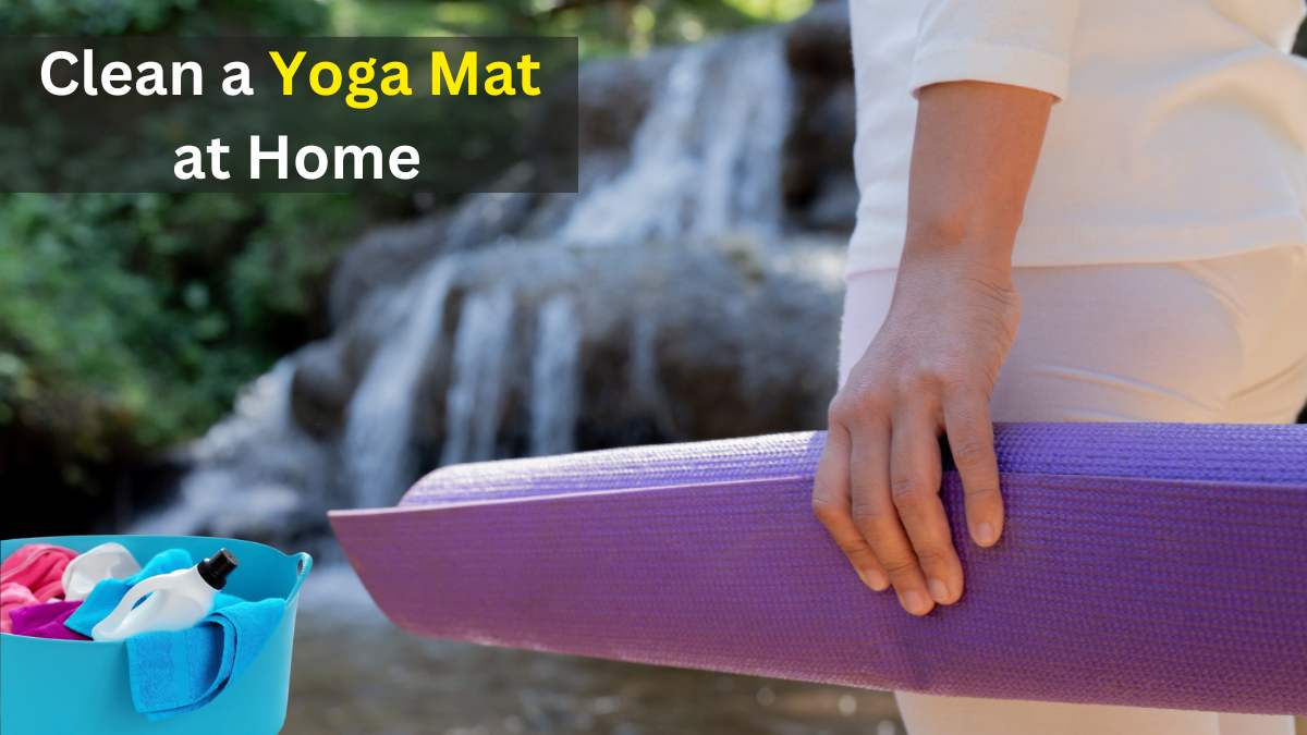 How to Clean a Yoga Mat at Home Safely