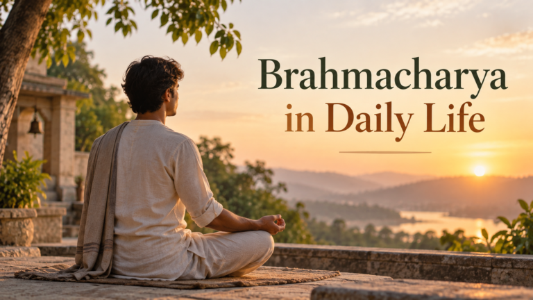 Brahmacharya in Daily Life