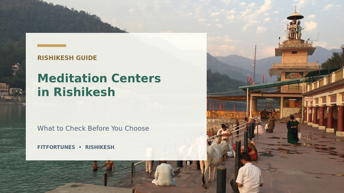 Rishikesh Meditation Center: A Peaceful Escape into India’s Spiritual Heart