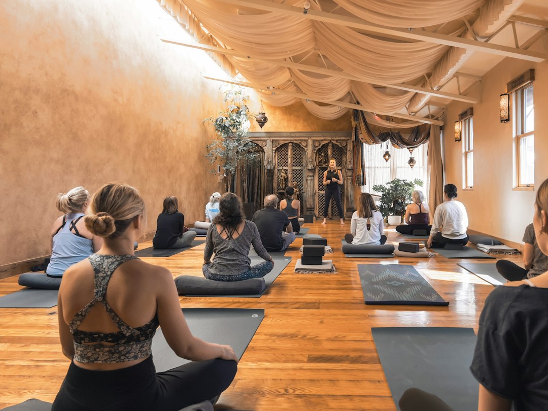 500 Hour Yoga Teacher Training 3 Illustrative image of yoga students in a classroom