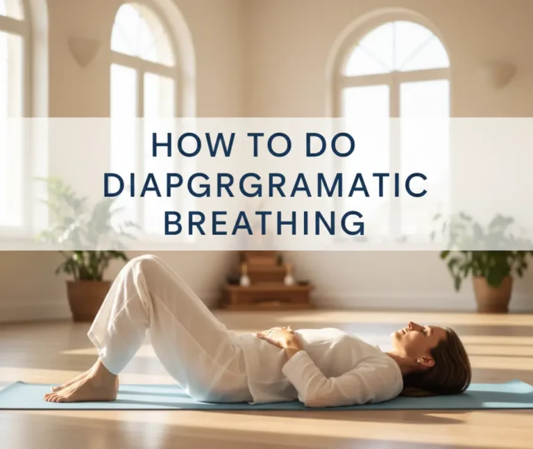 how to do diaphragm breathing
