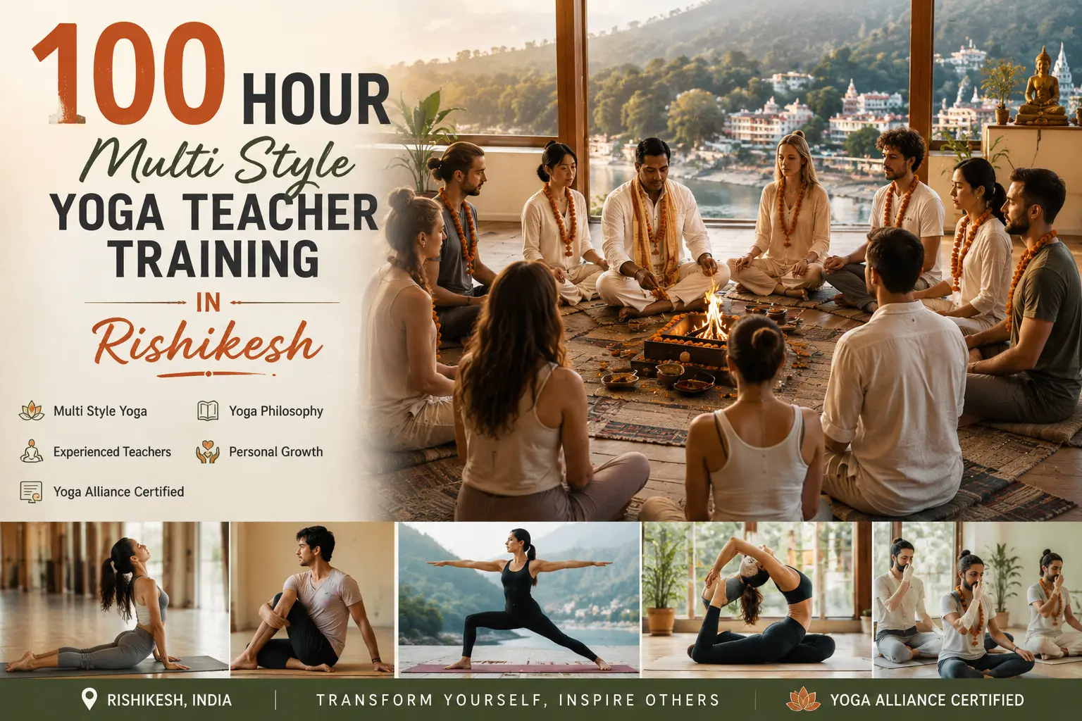 Yoga Teacher Training Curriculum in Rishikesh