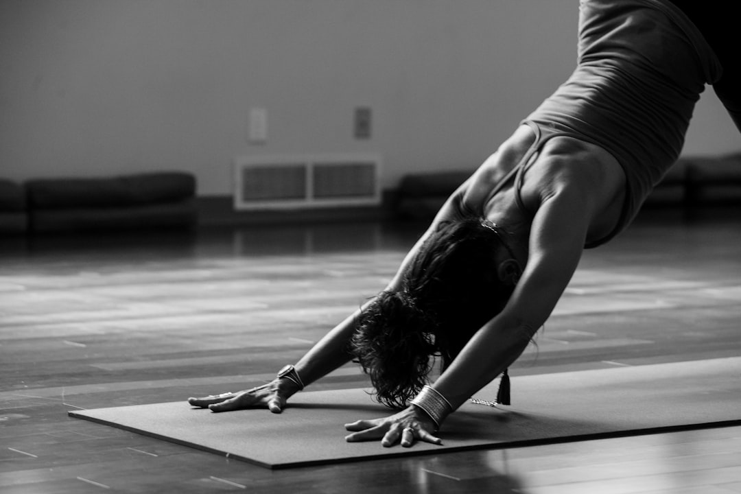 Gentle floor based yoga practice with slow movement