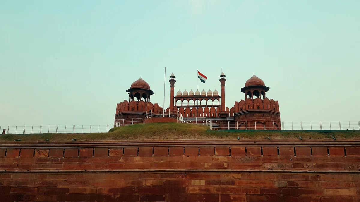 Red Fort in Delhi on India's Golden Triangle route
