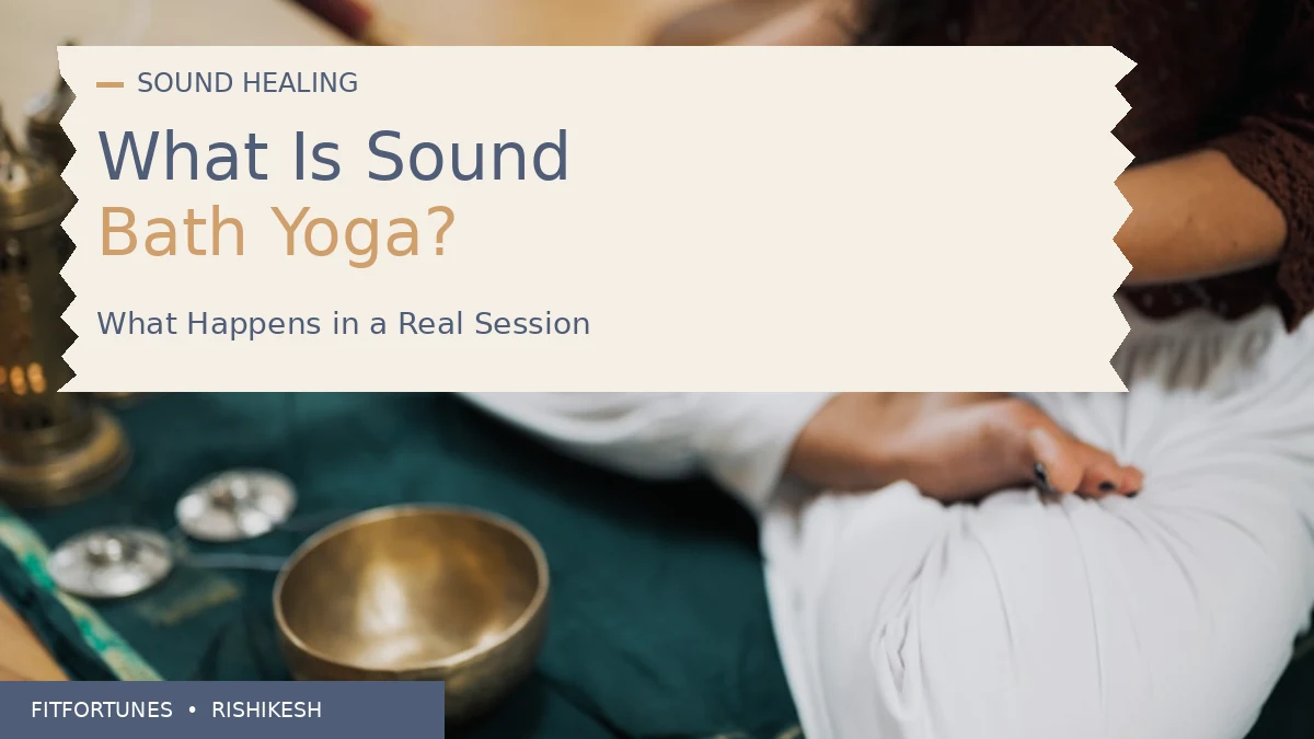 What is sound bath yoga?