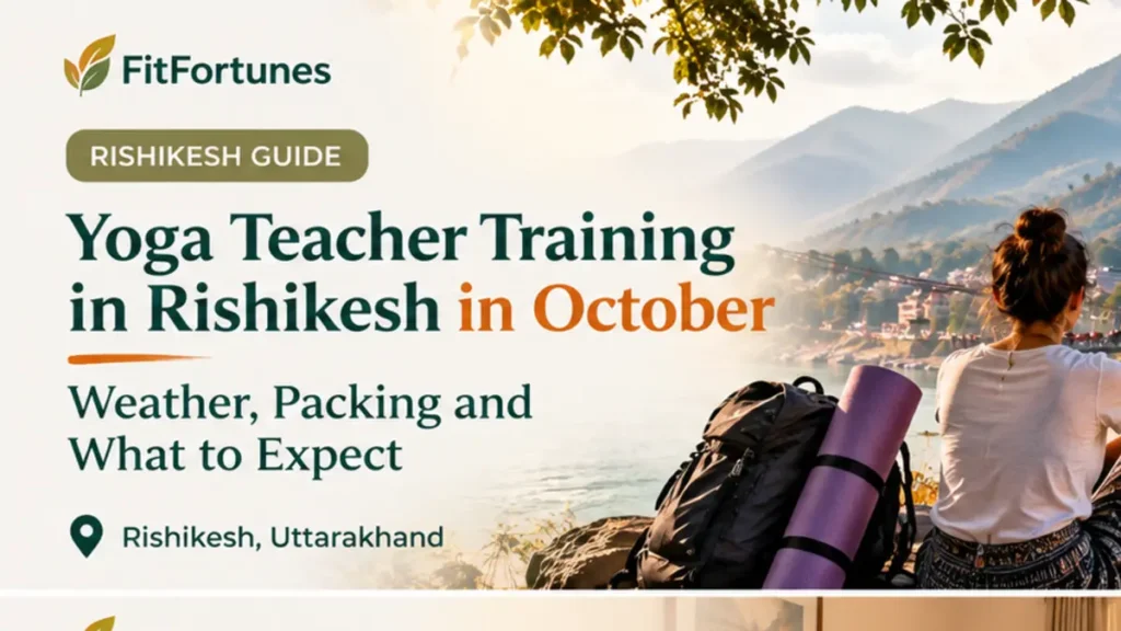 Yoga teacher training in Rishikesh in October - weather, packing and what to expect